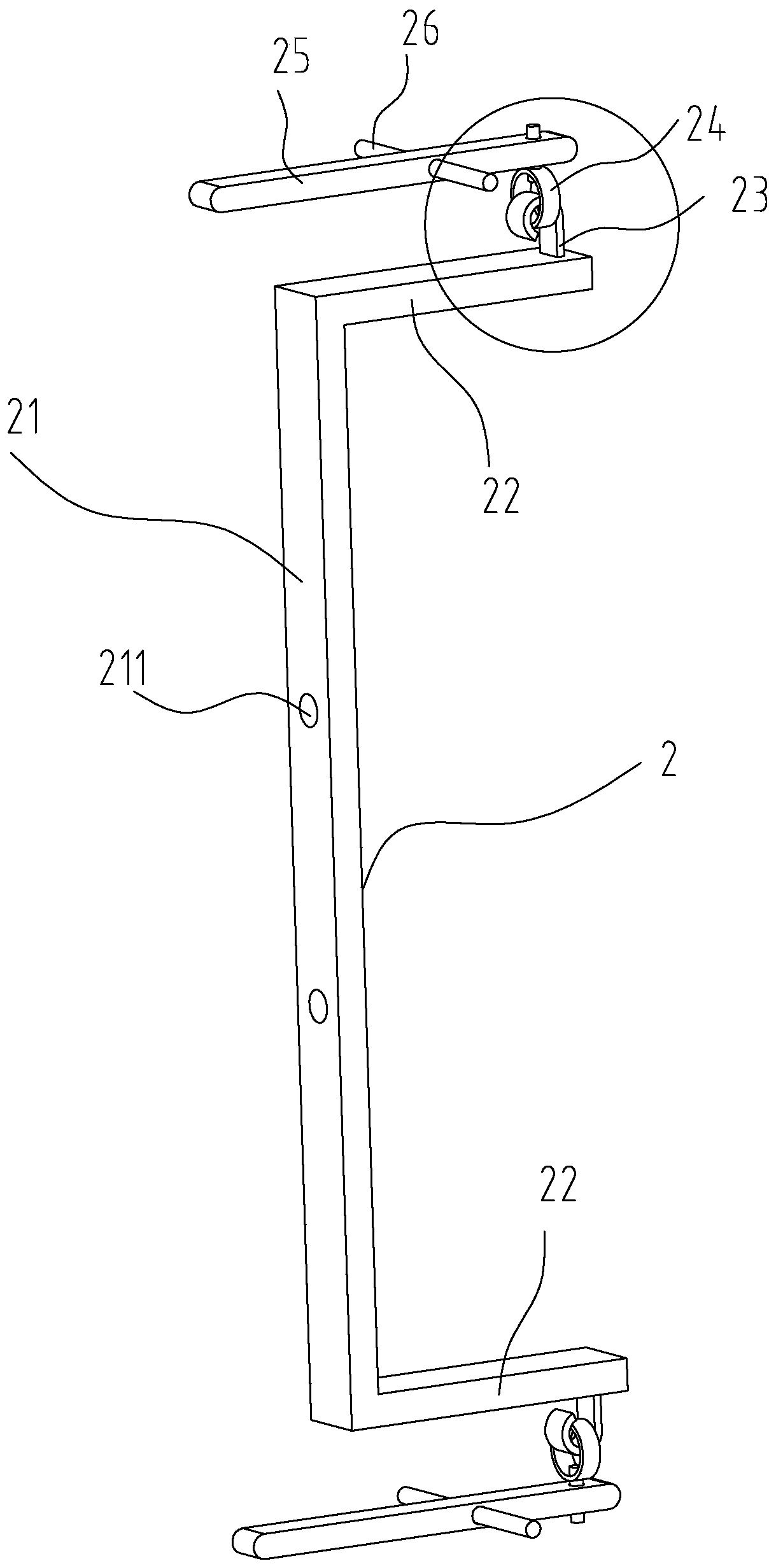 A fixing and protecting device for a GPU board power supply copper column