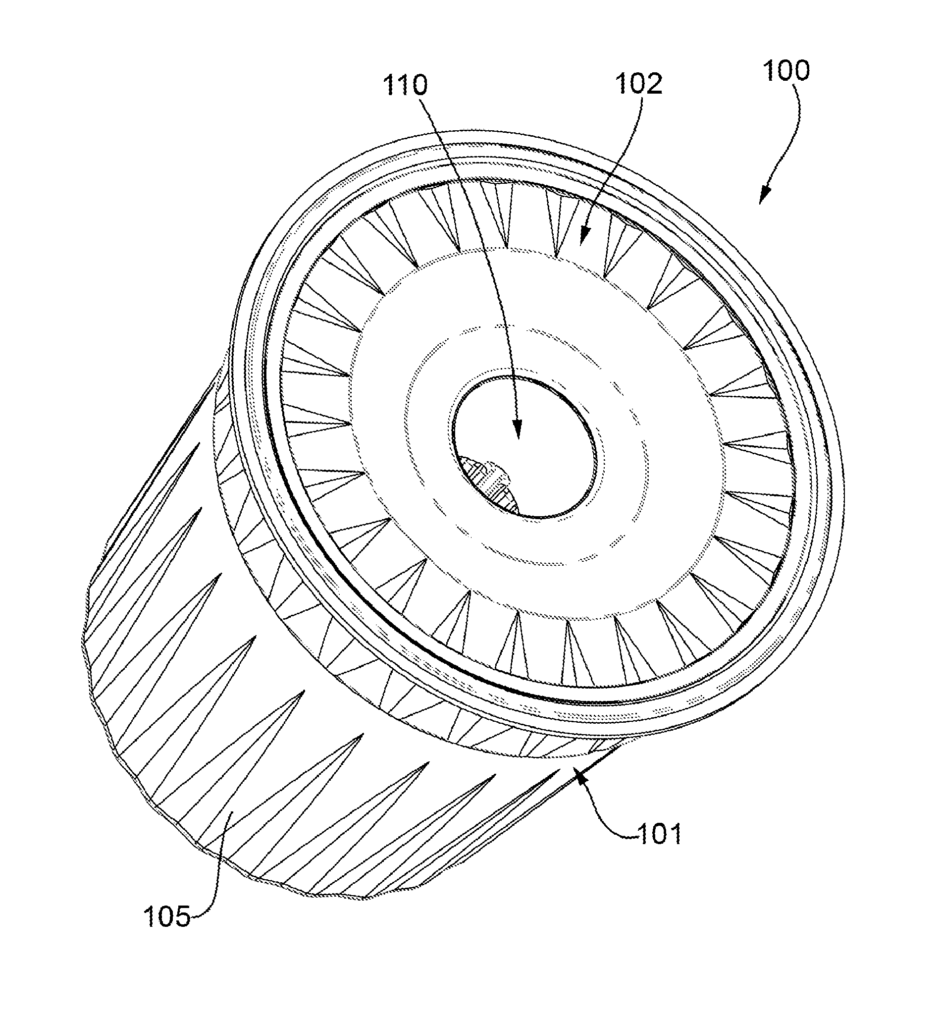 Interchangeable capsule for the preparation of an infusion of a powdered product, and relative method for obtaining such an infusion