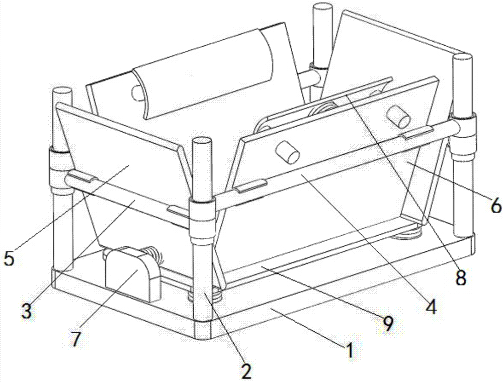 Packaging protection mechanism for vehicle-mounted ultrasonic nebulizer