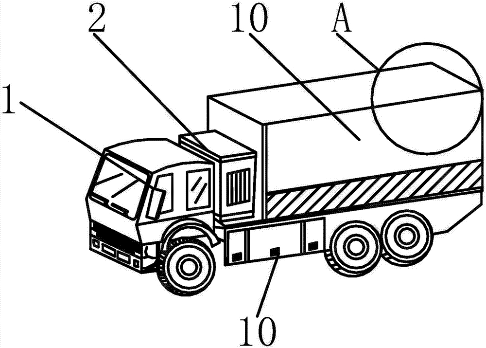 Self-propelled type full-automatic sandy soil packaging machine