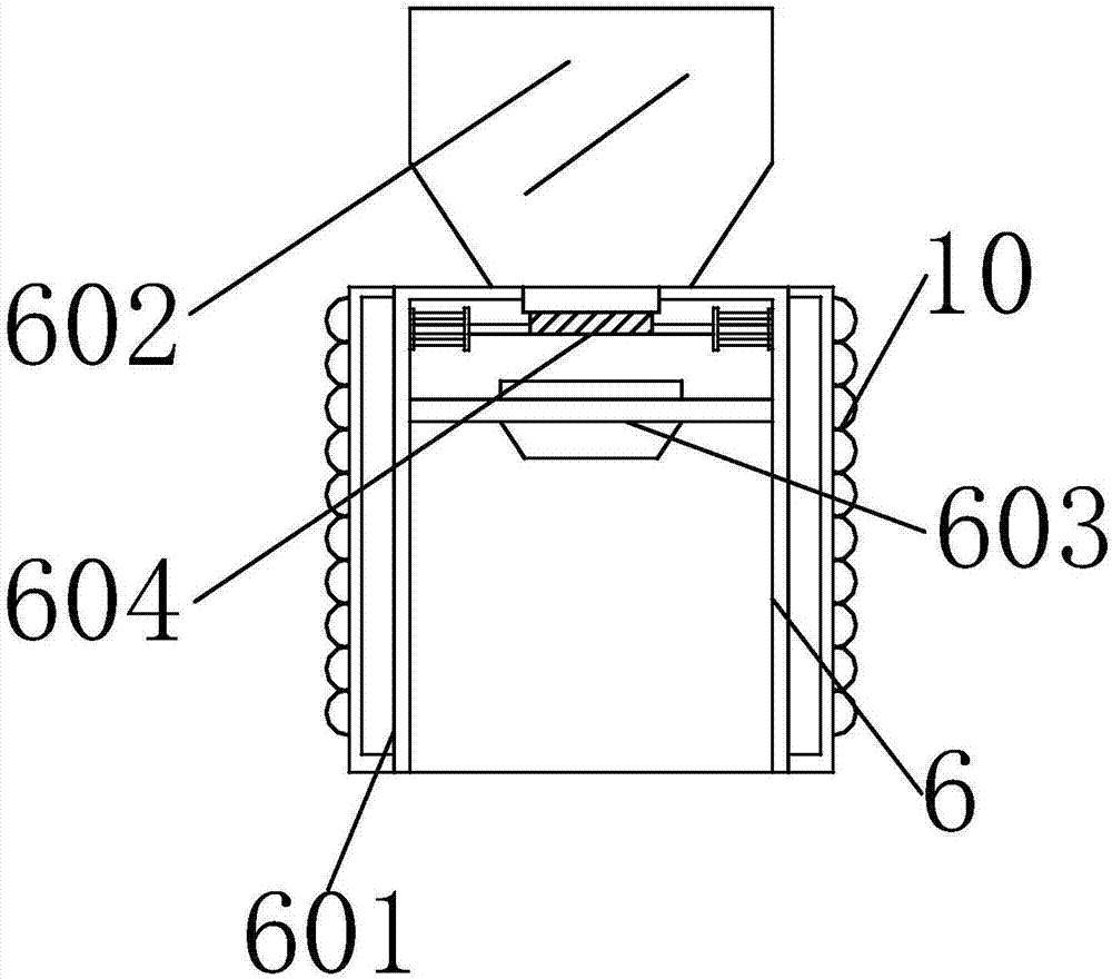 Self-propelled type full-automatic sandy soil packaging machine