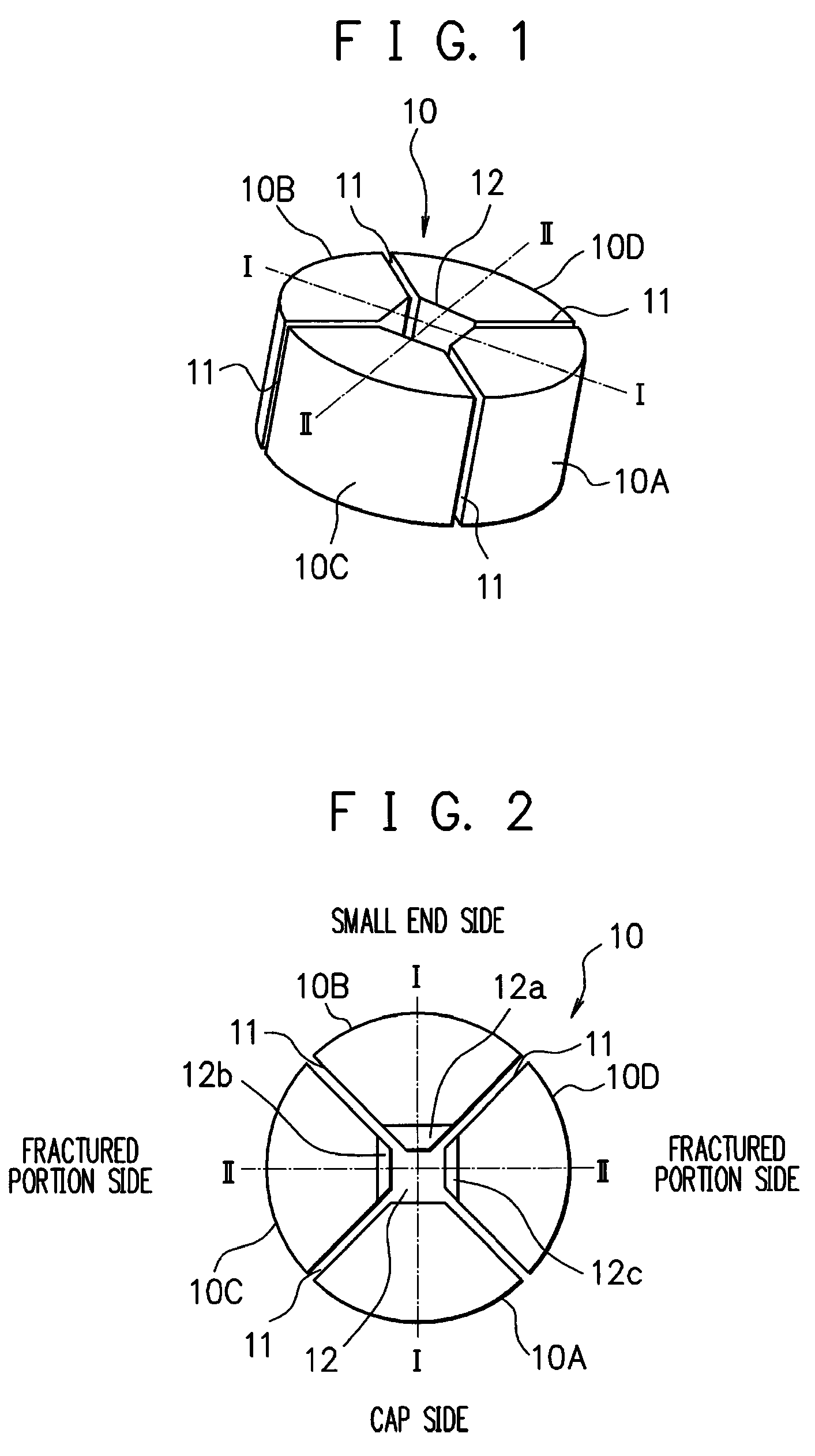 Connecting rod fracture splitting apparatus and fracture splitting method