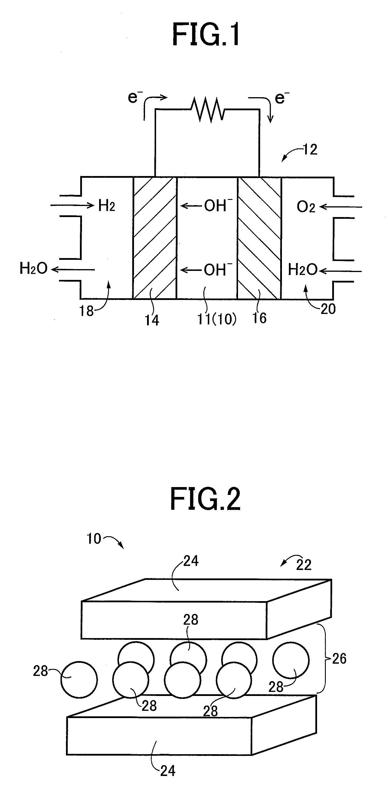 Anion-conducting material and method for manufacturing same