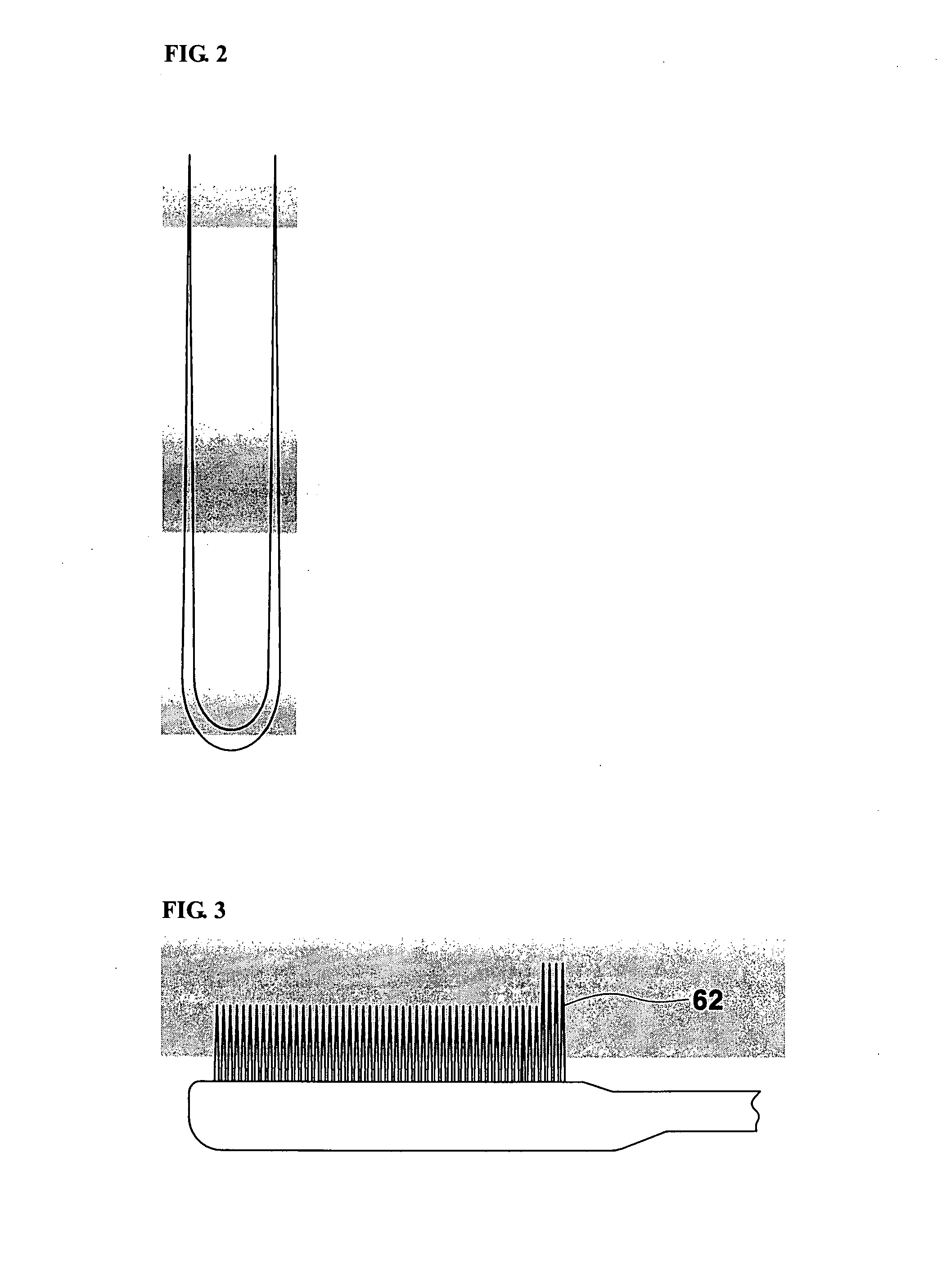 Toothbrush having needle-shaped bristle tapered at one end and manufacturing method thereof