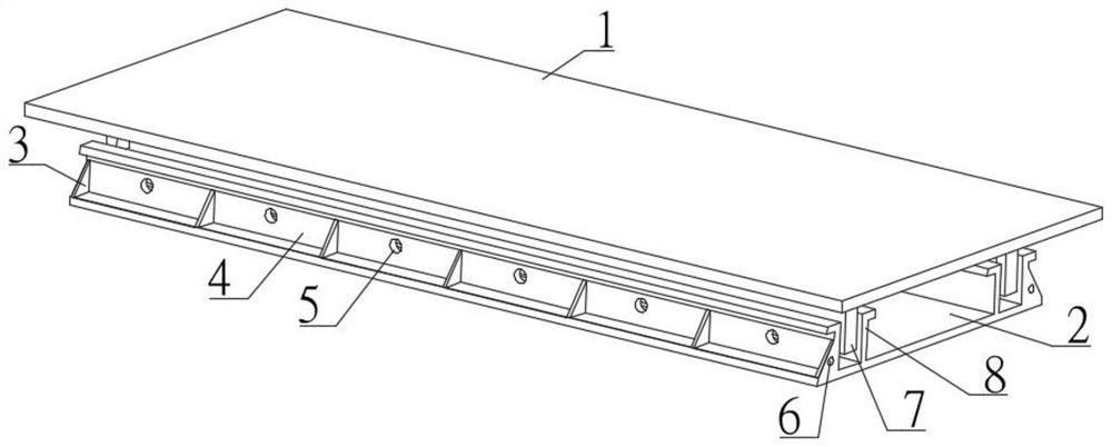 Supporting system for mounting fabricated building and construction method of supporting system