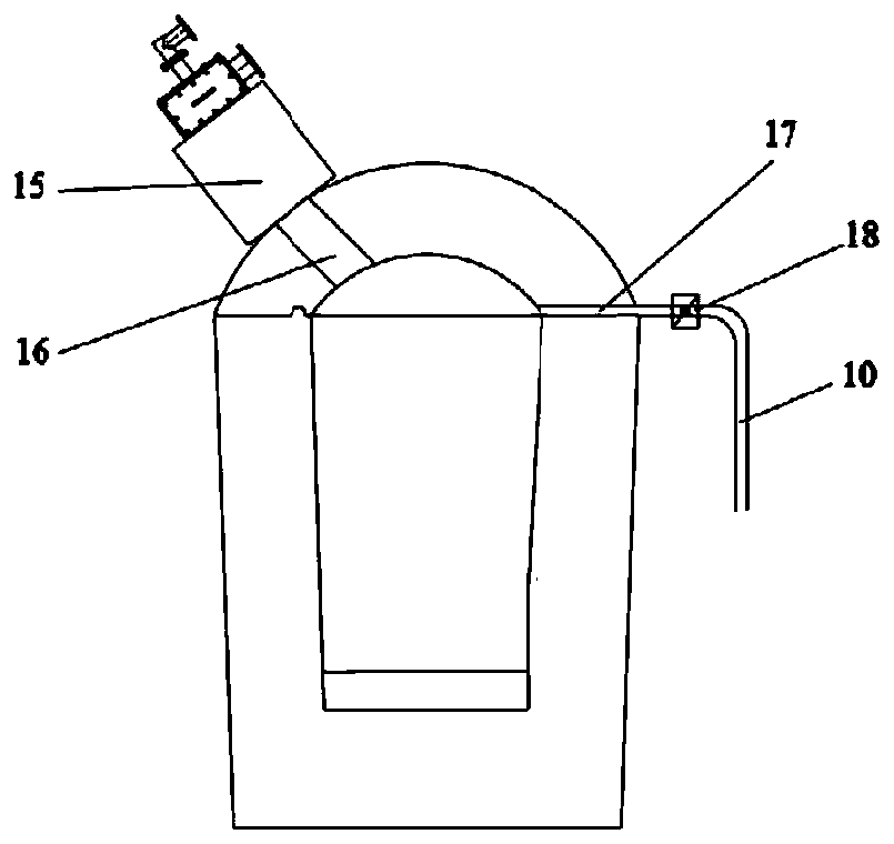 Operation method of liquid slag buffer and flow control device