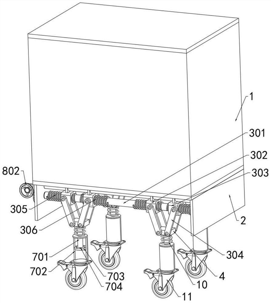 Track moving type real-time recording and broadcasting teaching equipment