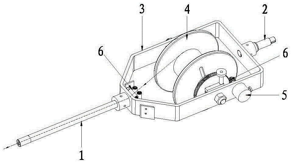 Cradle type tension pay-off device