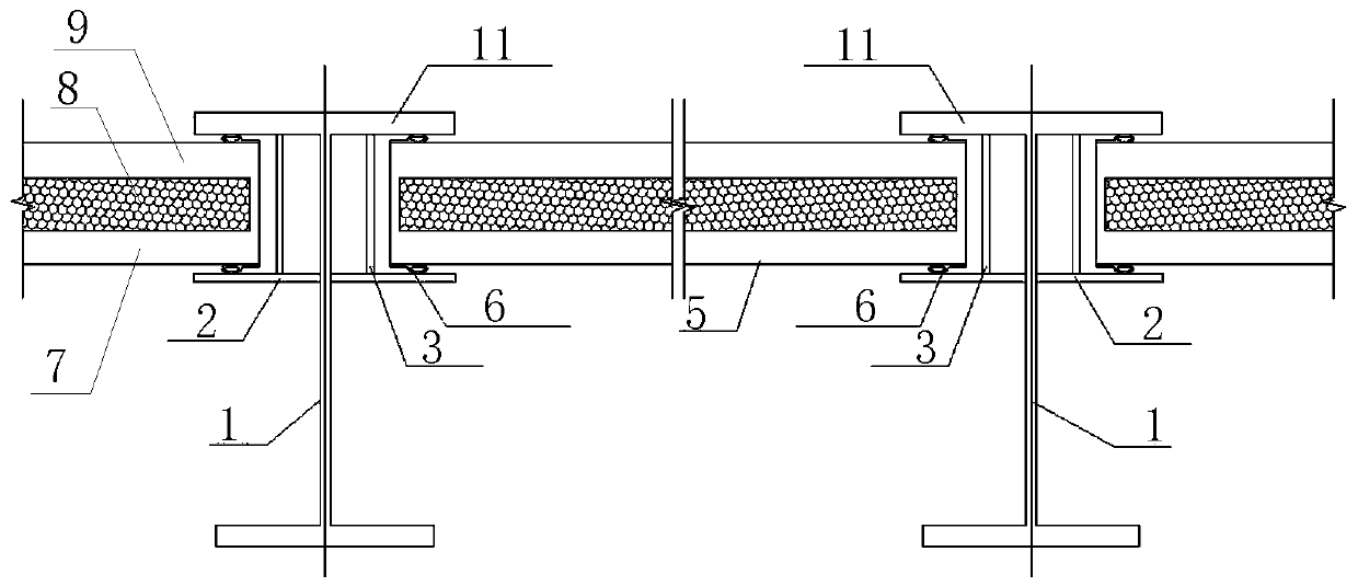 Mounting structure for sound absorption unit plates of fully-enclosed sound barrier for high speed railway