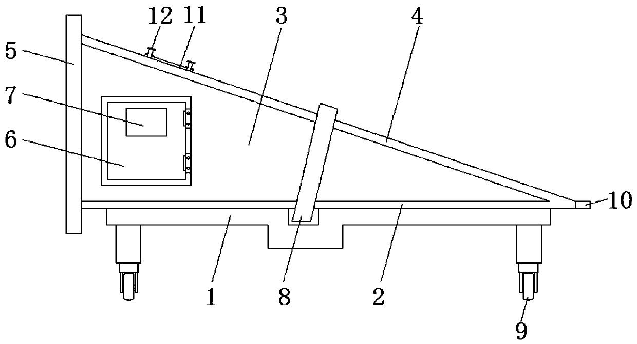 Windowing type GTEM cell suitable for electromagnetic compatibility test of integrated circuit