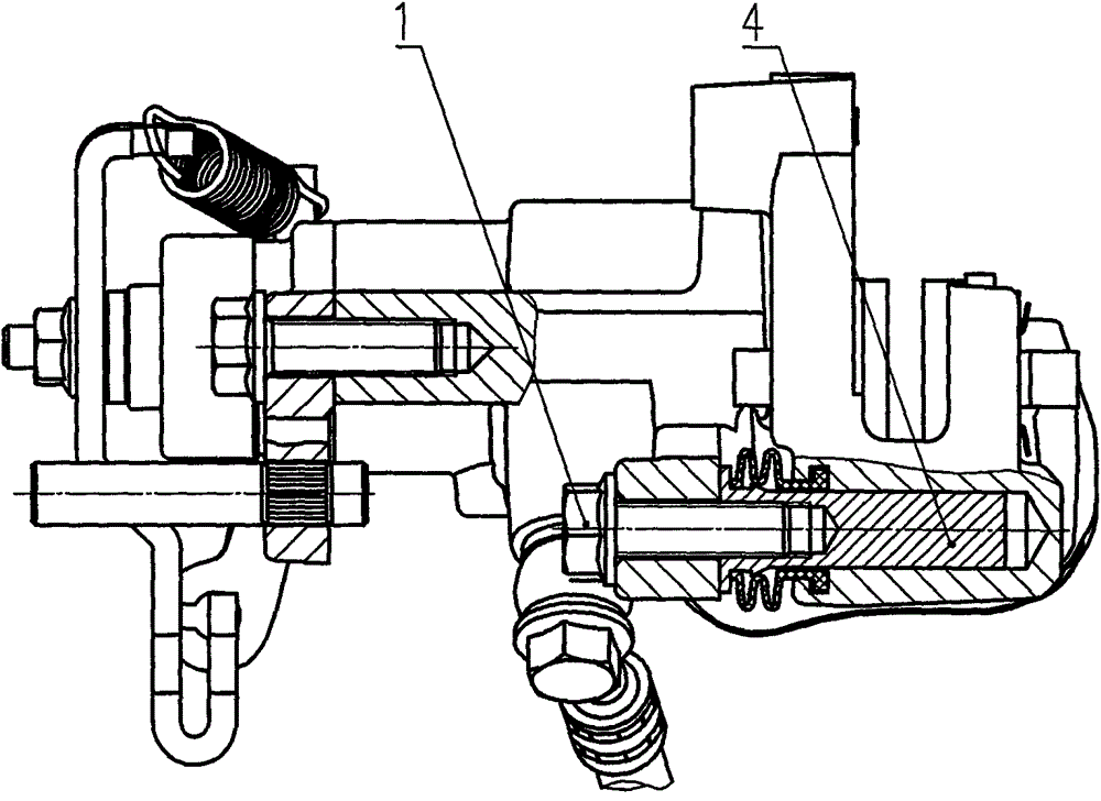 Convenient rear brake assembly