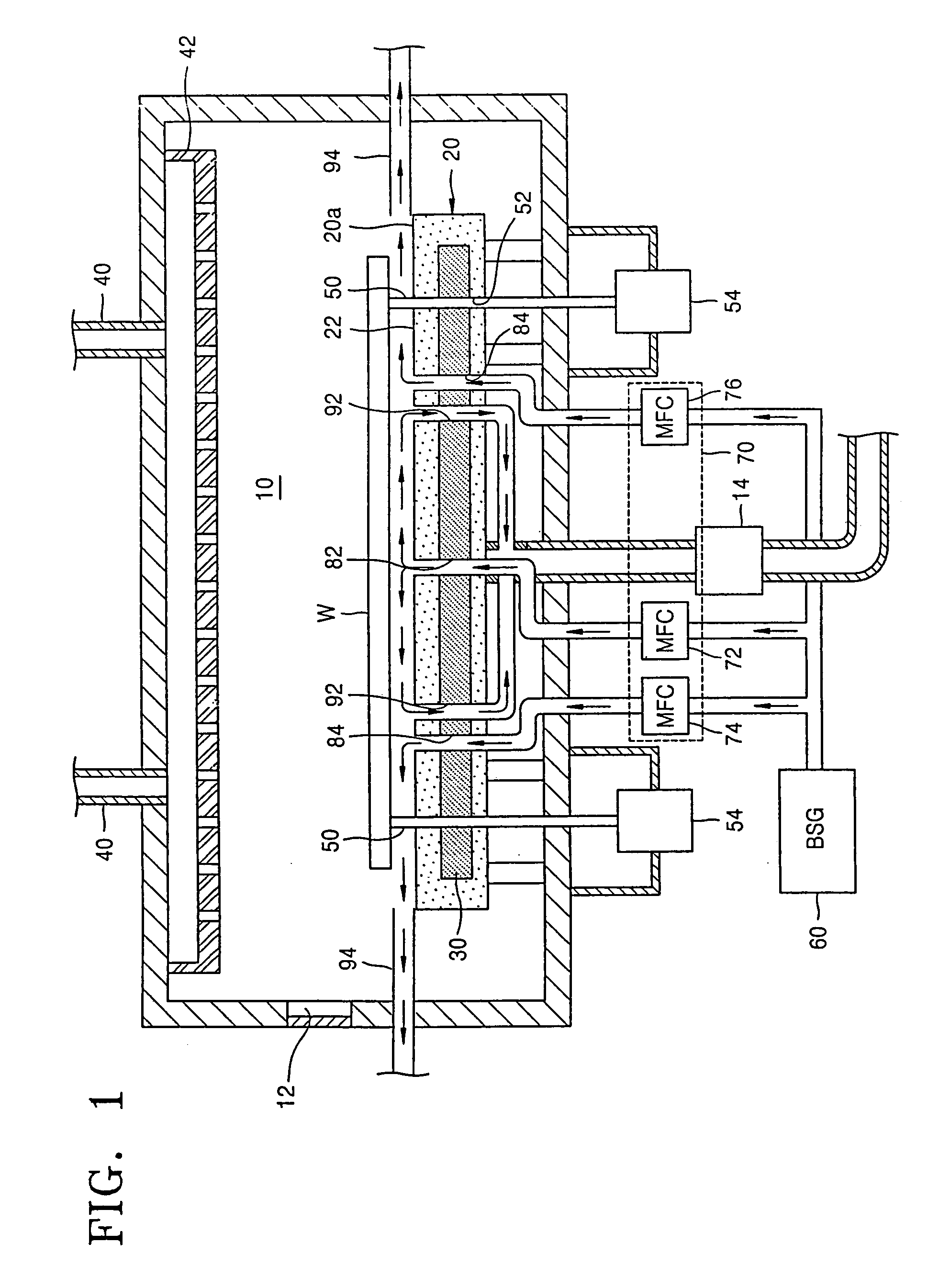 Chemical vapor deposition apparatus and method of forming thin layer using same