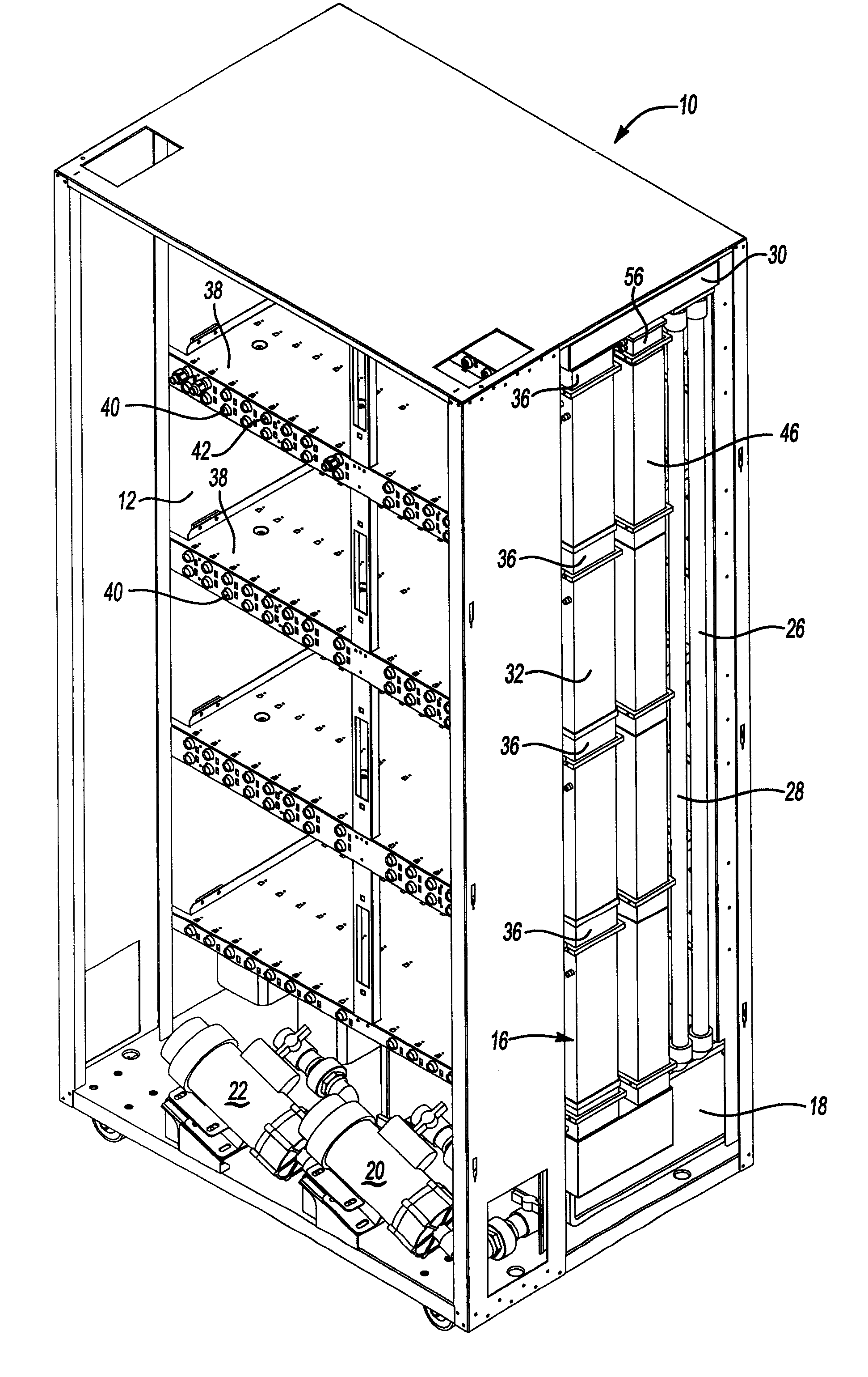 Method and apparatus for liquid cooling computer equipment