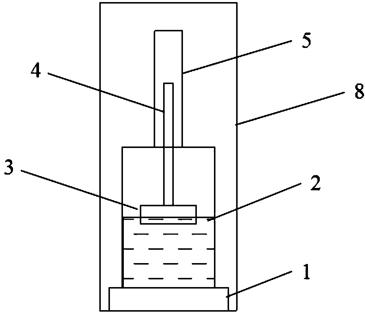 Parallel deep multi-point static leveling system used for pile foundation and method