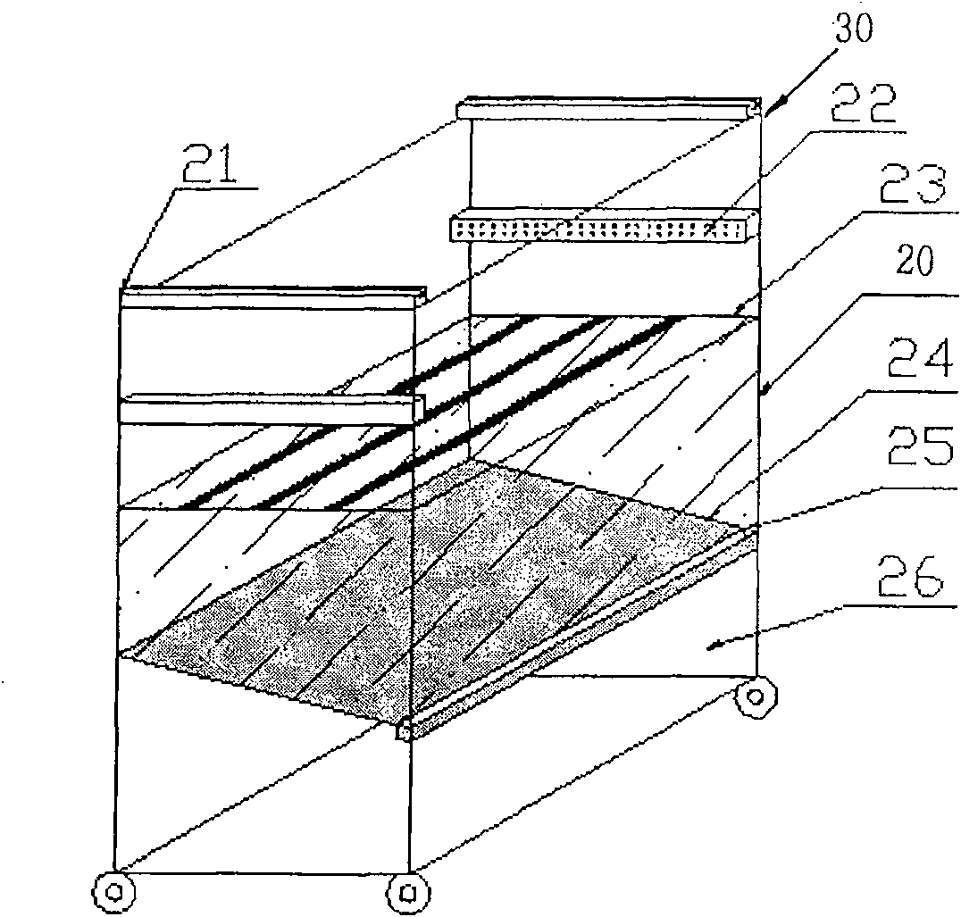 Method and equipment for manufacturing metal parts directly by using electrodeposition technique of laminated template