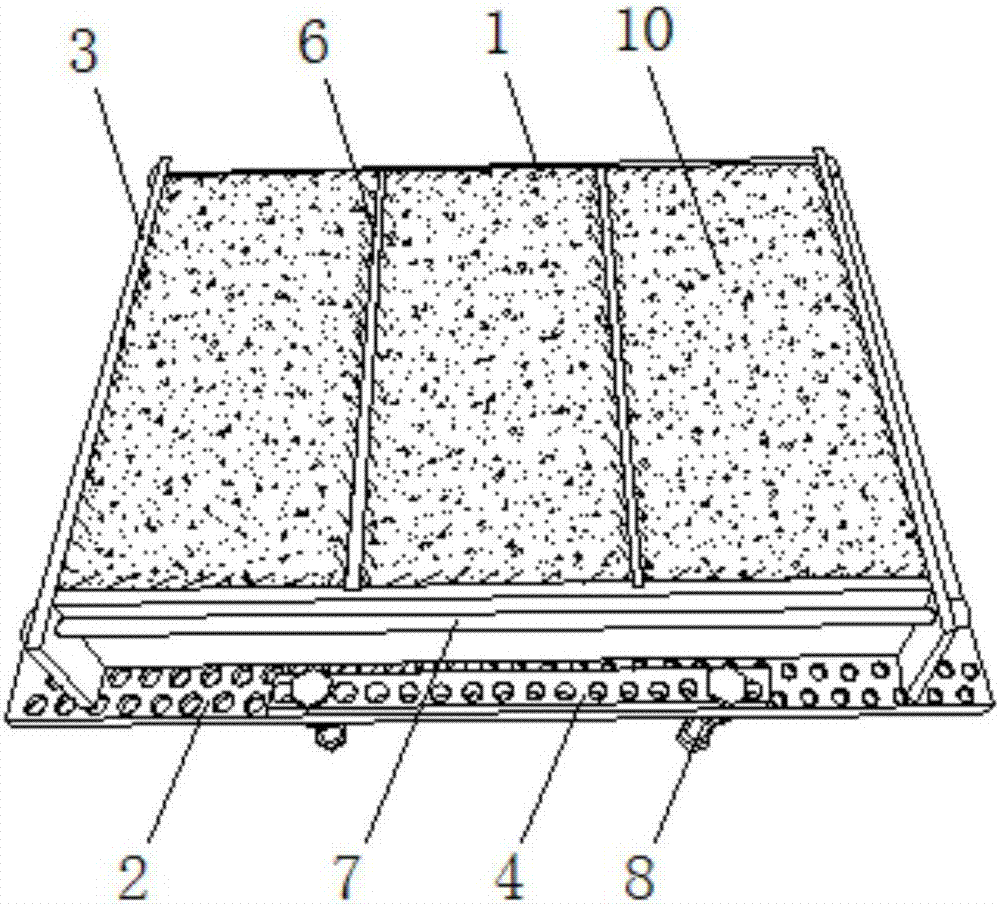 A Batch Forming Method for Square Beams with Biological Soil Fixation