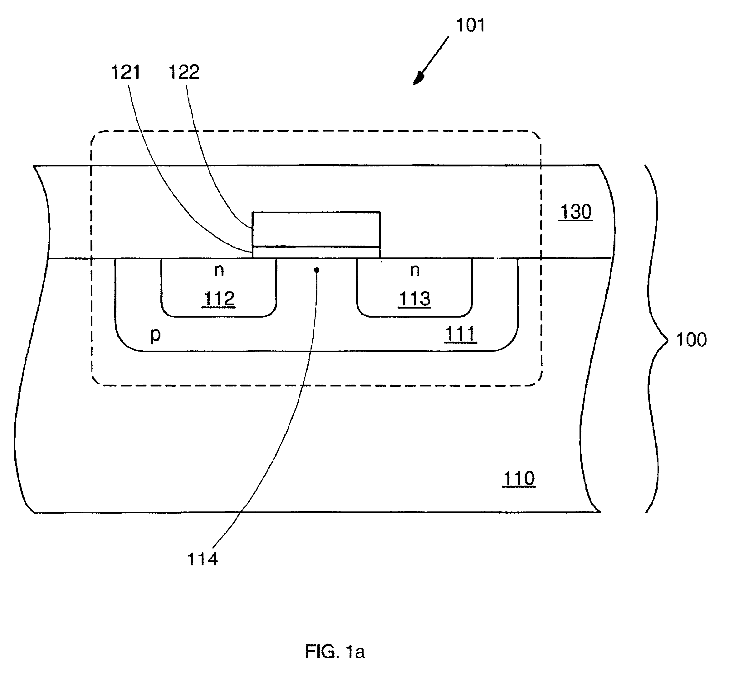 Method to produce a factory programmable IC using standard IC wafers and the structure