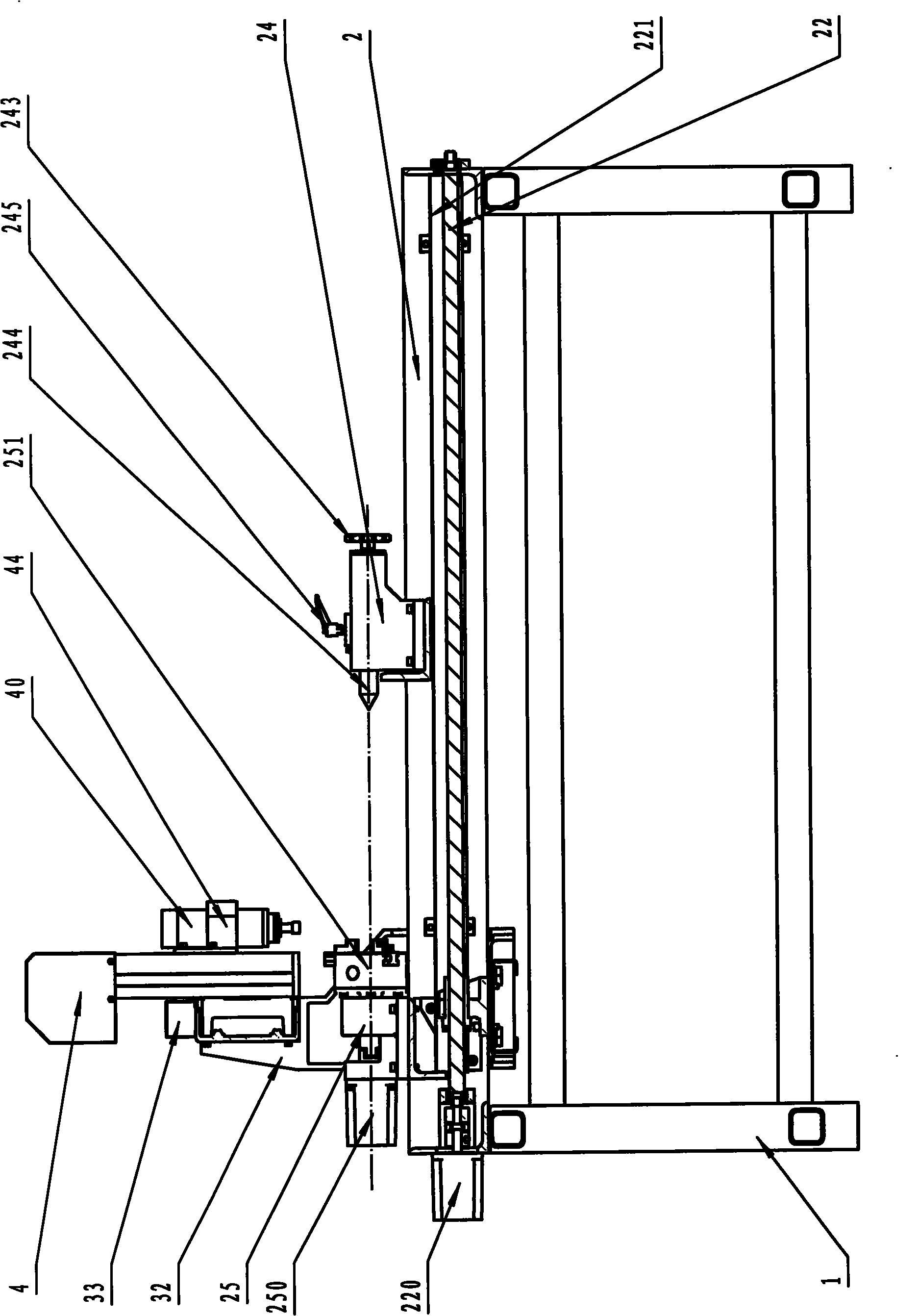 Cylindrical engraving machine