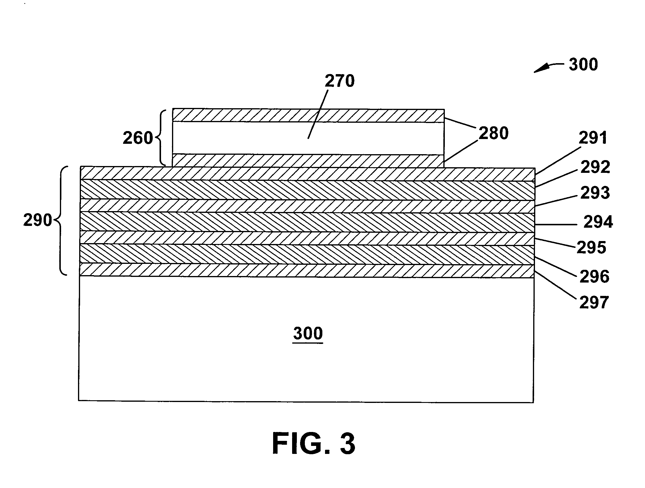 Piezoelectric resonator with an efficient all-dielectric Bragg reflector