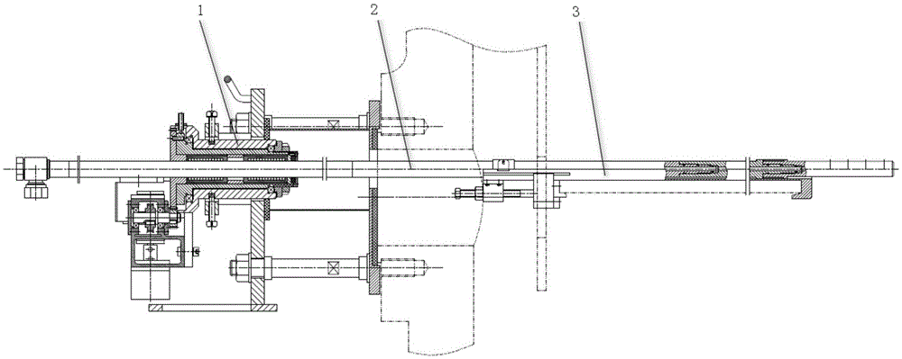 Hydraulic flushing device for lower surface of first supporting plate ...