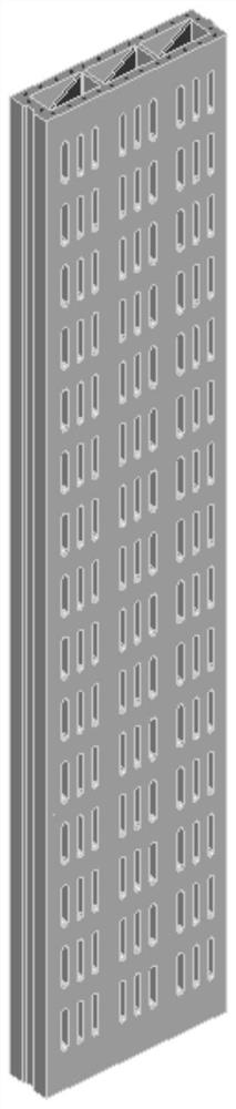 Integral groove base directly-buried self-standing non-metal sound barrier and mounting method thereof