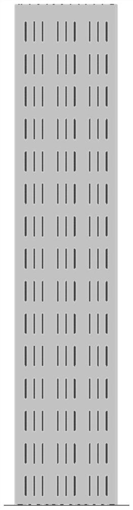 Integral groove base directly-buried self-standing non-metal sound barrier and mounting method thereof