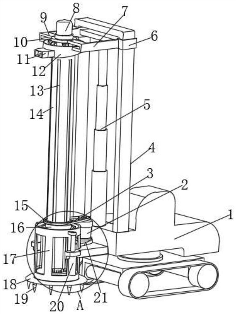 A multifunctional drilling rig suitable for coalbed methane exploration and development under multi-coal seam conditions