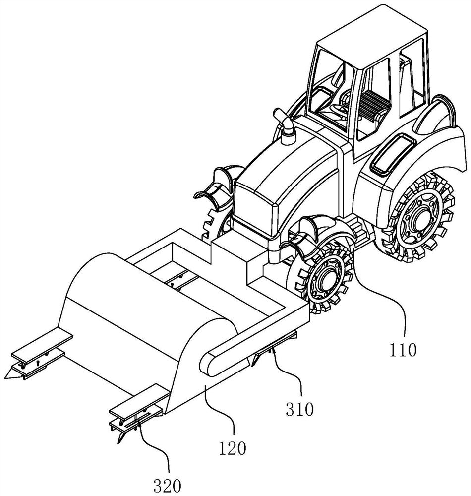 Lime soil filling construction method