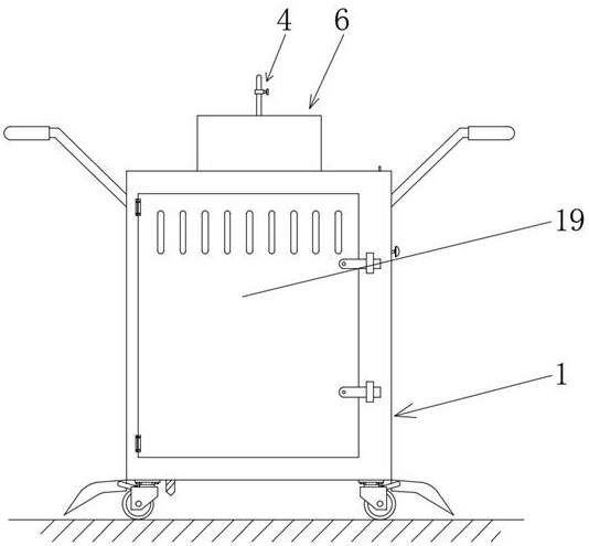 Road drilling machine for traffic engineering