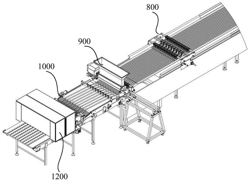 A sandwich noodle production equipment