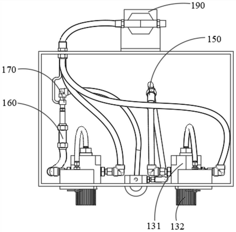 Efficient heat dissipation type plasma arc cutting system based on oxygen enrichment process