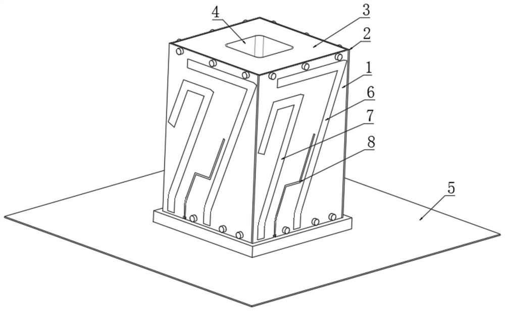 Eight-arm helical antenna