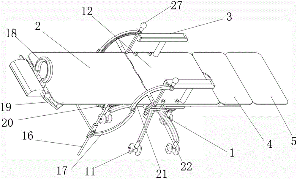 Hydraulic system of multifunctional computer chair