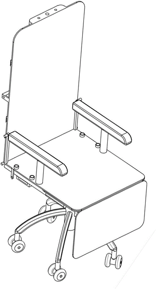 Hydraulic system of multifunctional computer chair