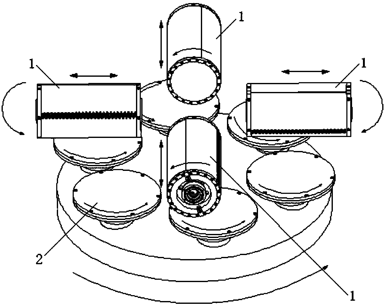 A method of 3D concave surface polishing