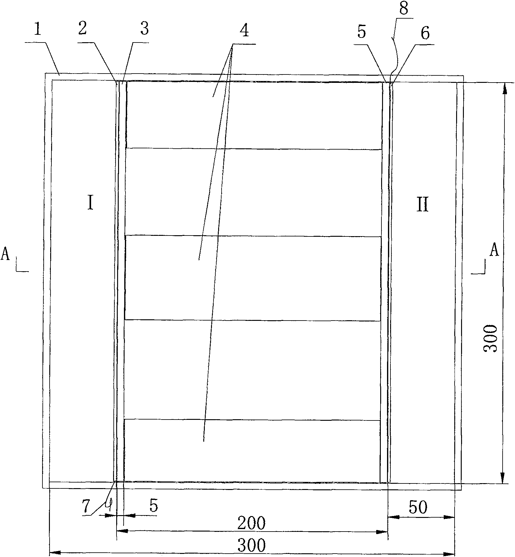 Conductive asphalt concrete resistance test method