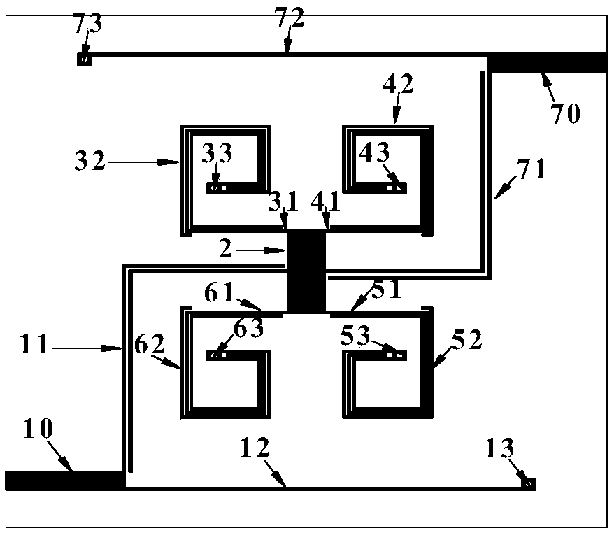 Microstrip bandpass filter and design method thereof