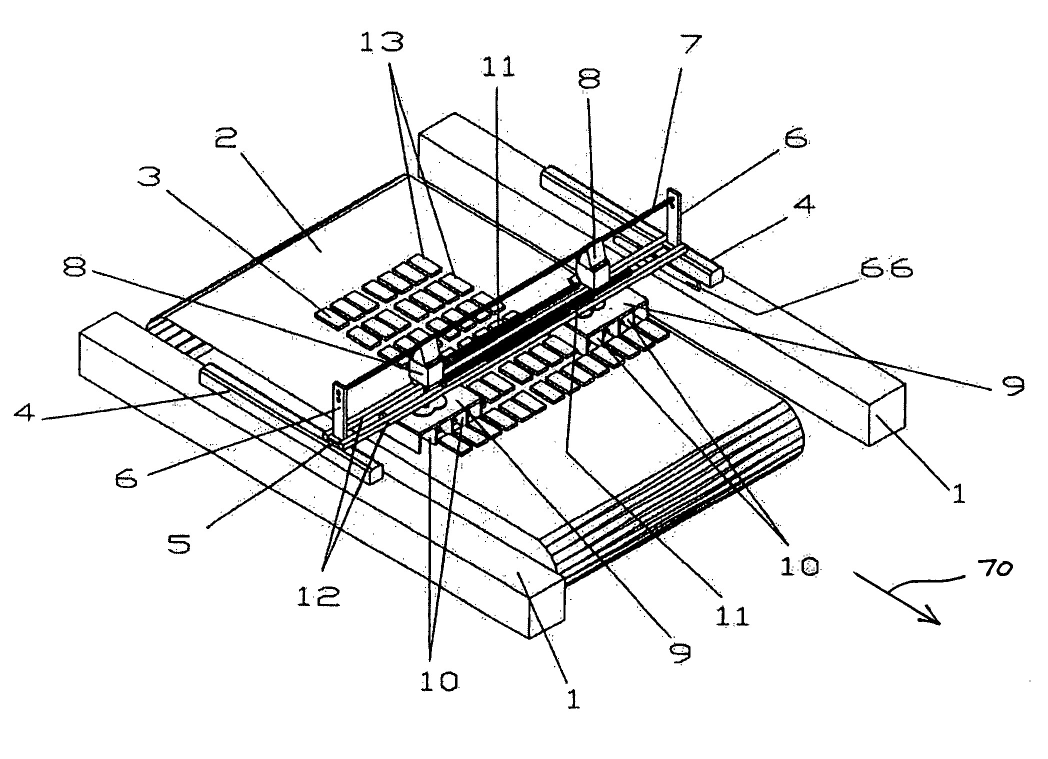 Automatic grouping system for food products