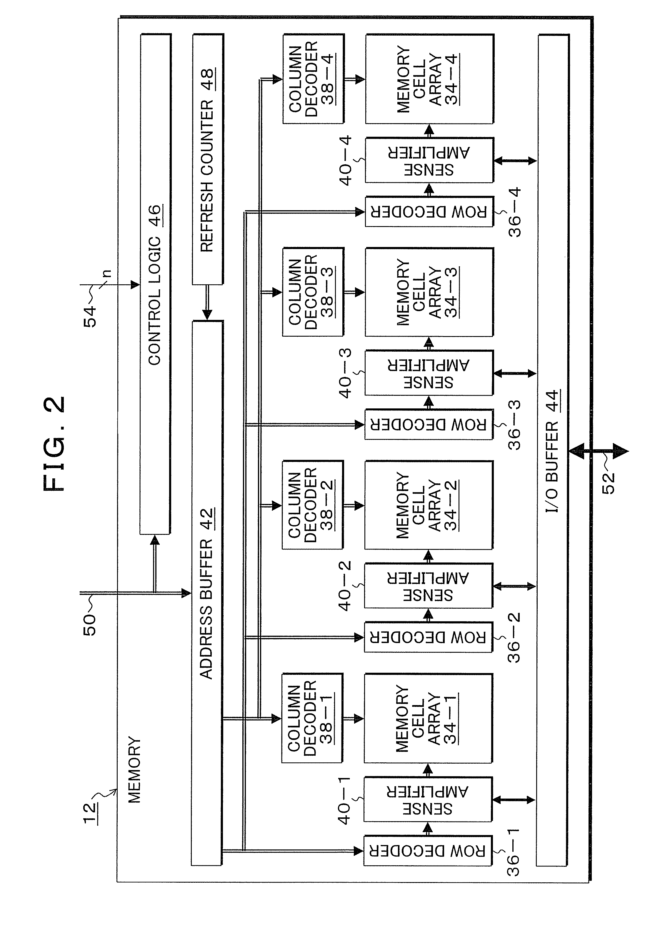 Memory device and refresh adjusting method