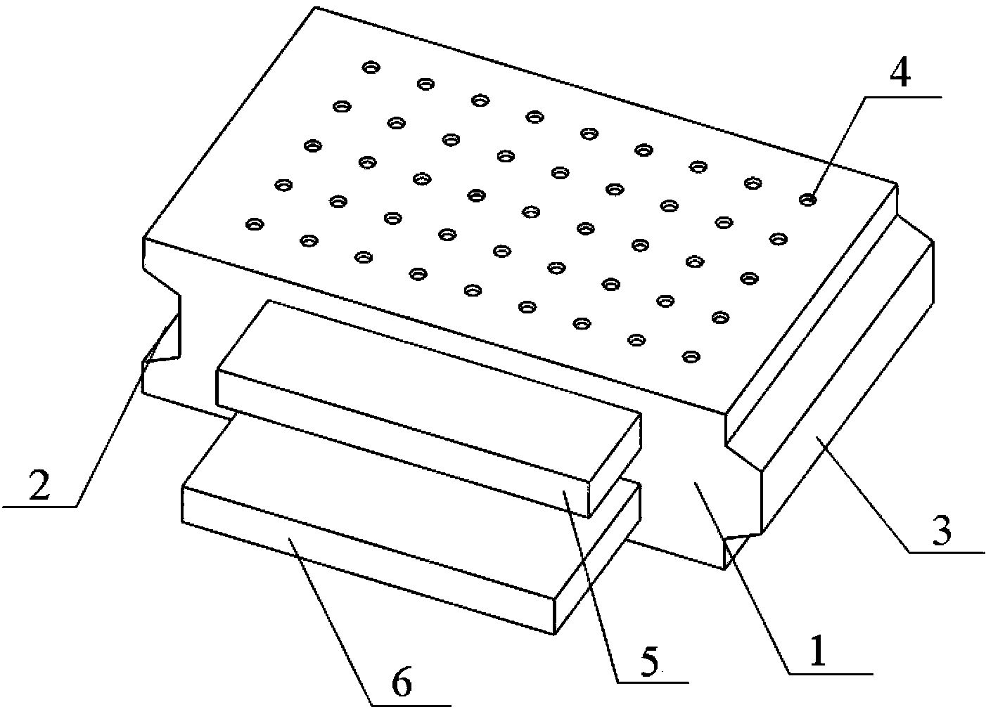 Sound-absorbing and insulating brick