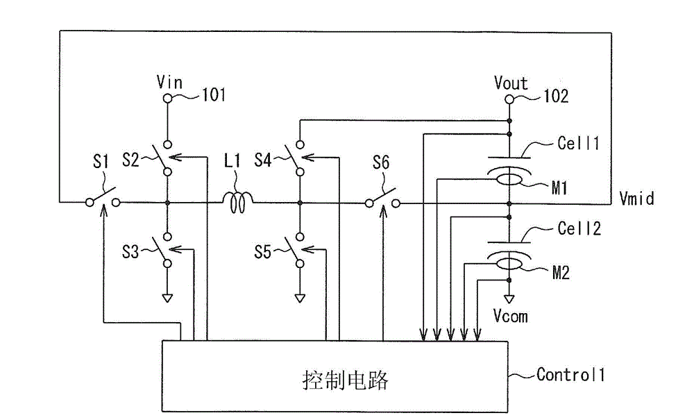 Circuit for balance-charging serial storage cells and method for balance-charging serial storage cells