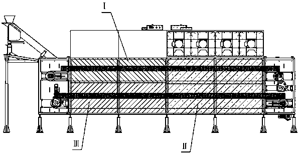 An energy-saving zonal belt dryer