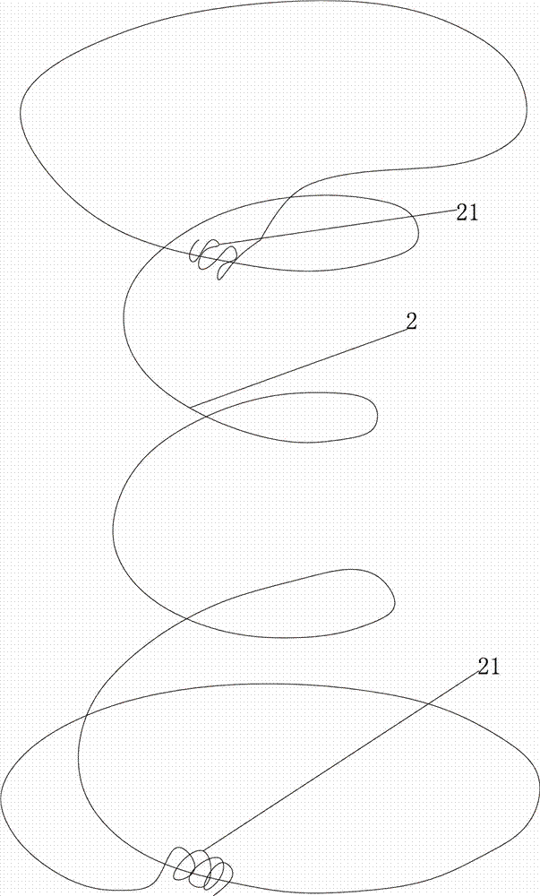 Spring positioning device and spring positioning method