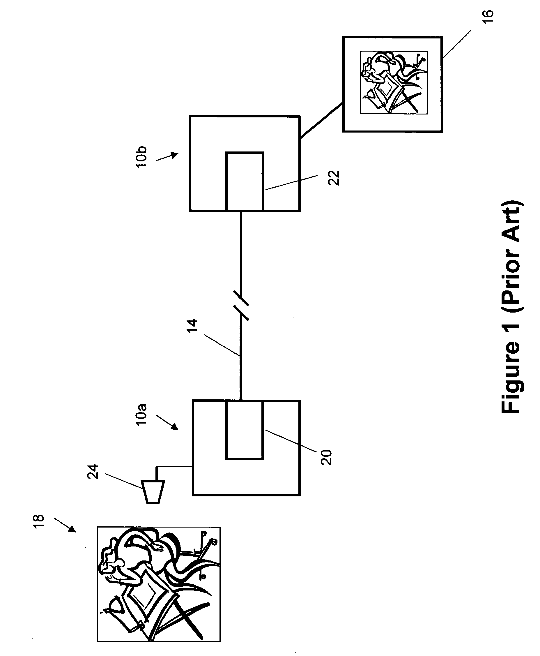 Methods for encoding or decoding in a videoconference system to reduce problems associated with noisy image acquisition