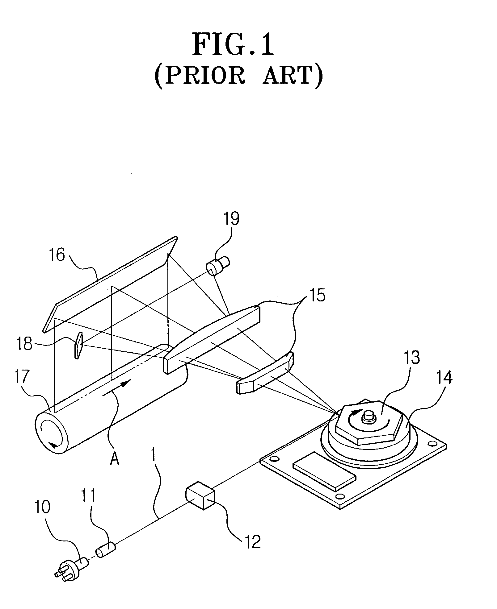 Sub-scanning interval adjusting apparatus for multi-beam laser scanning unit