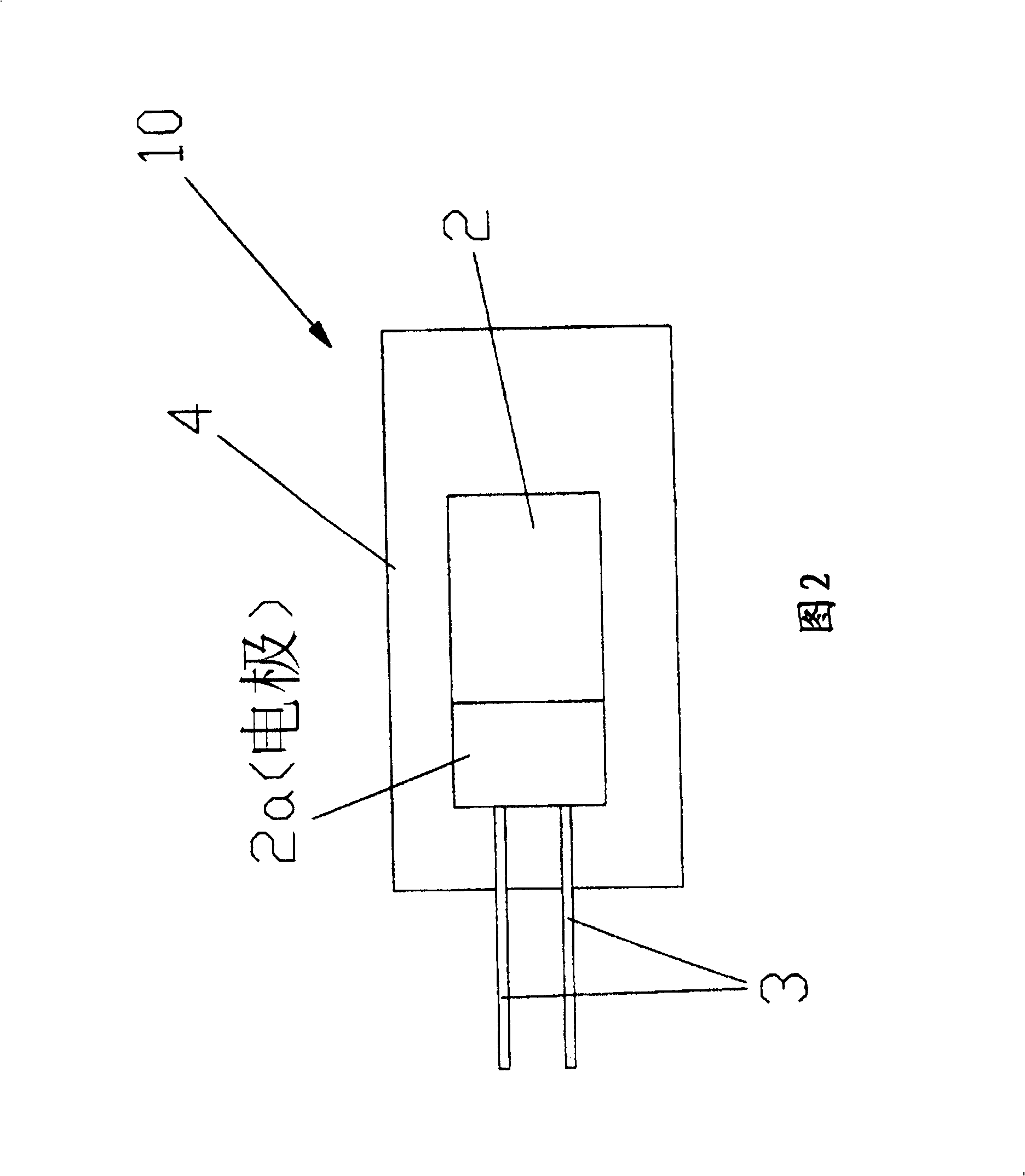 Temperature tester based on film type temperature sensor and its manufacture method