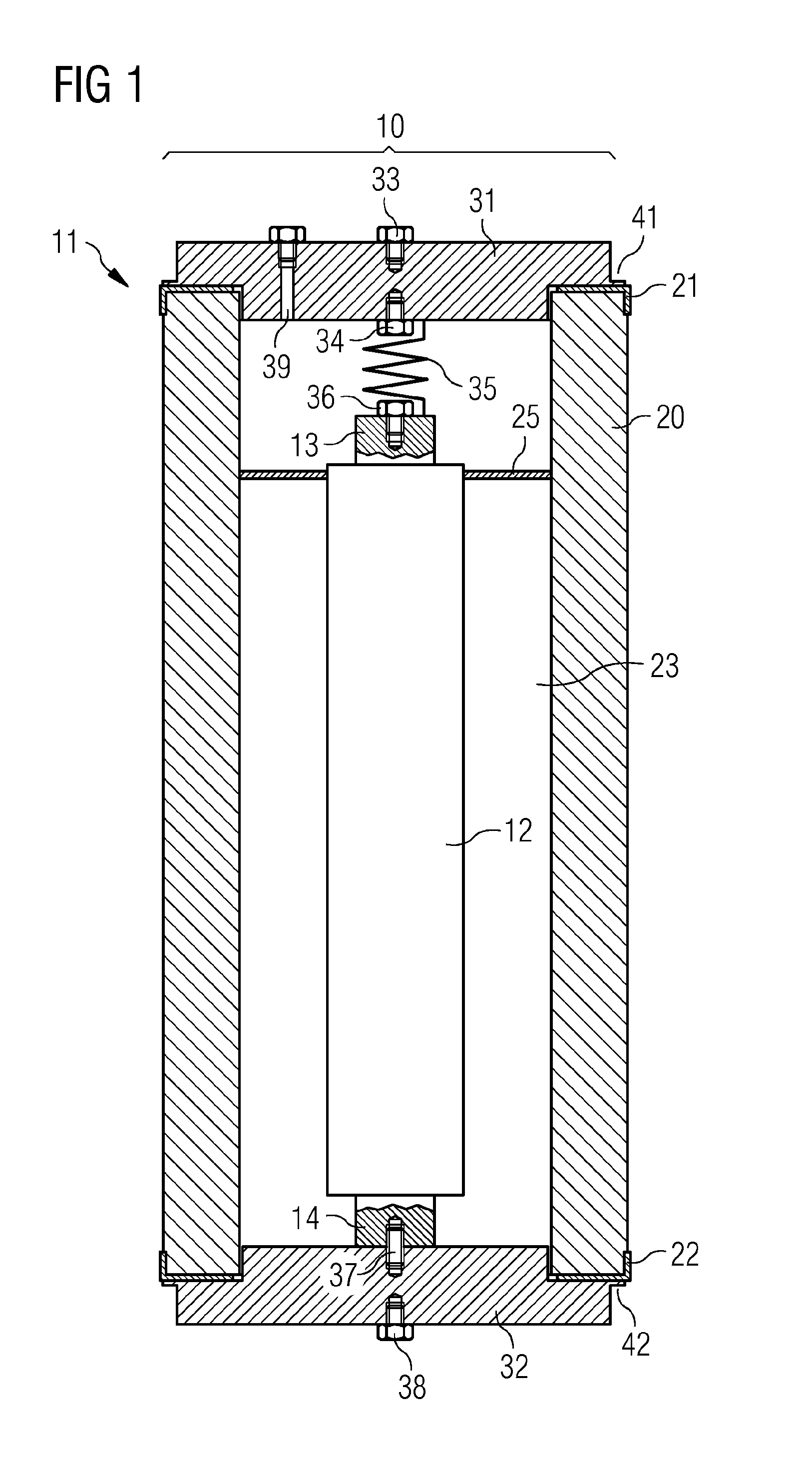 Pressure Resistant Housing for an Electric Component