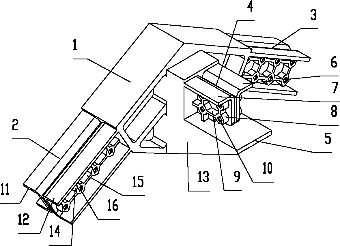 Top beam connector