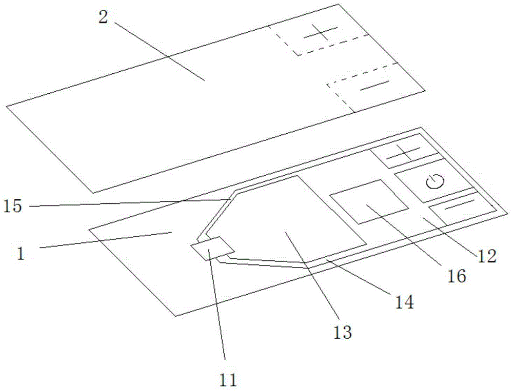 Body surface measuring device and system