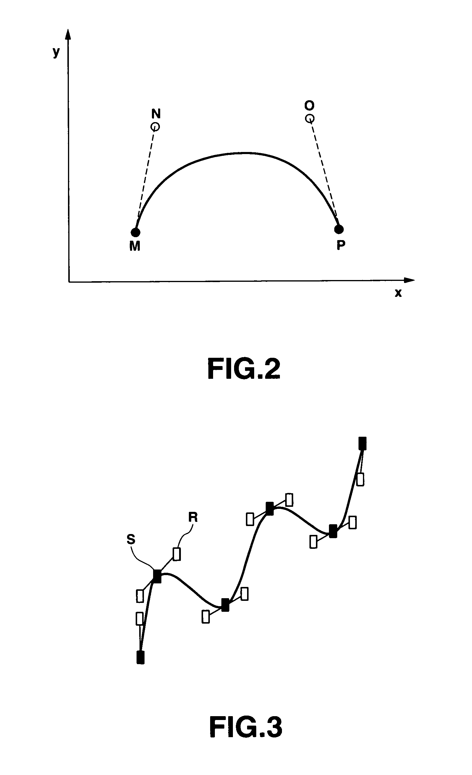Curve generating device and method, and program recorded medium